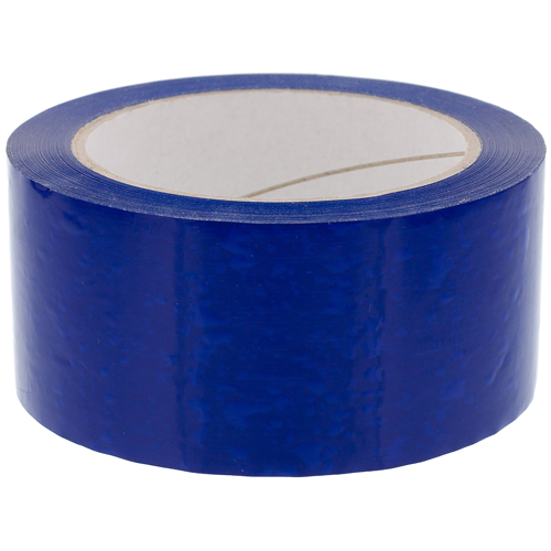 4216 PVC verpakkingstape (32/52µm) 50mm x 66 meter Blauw
