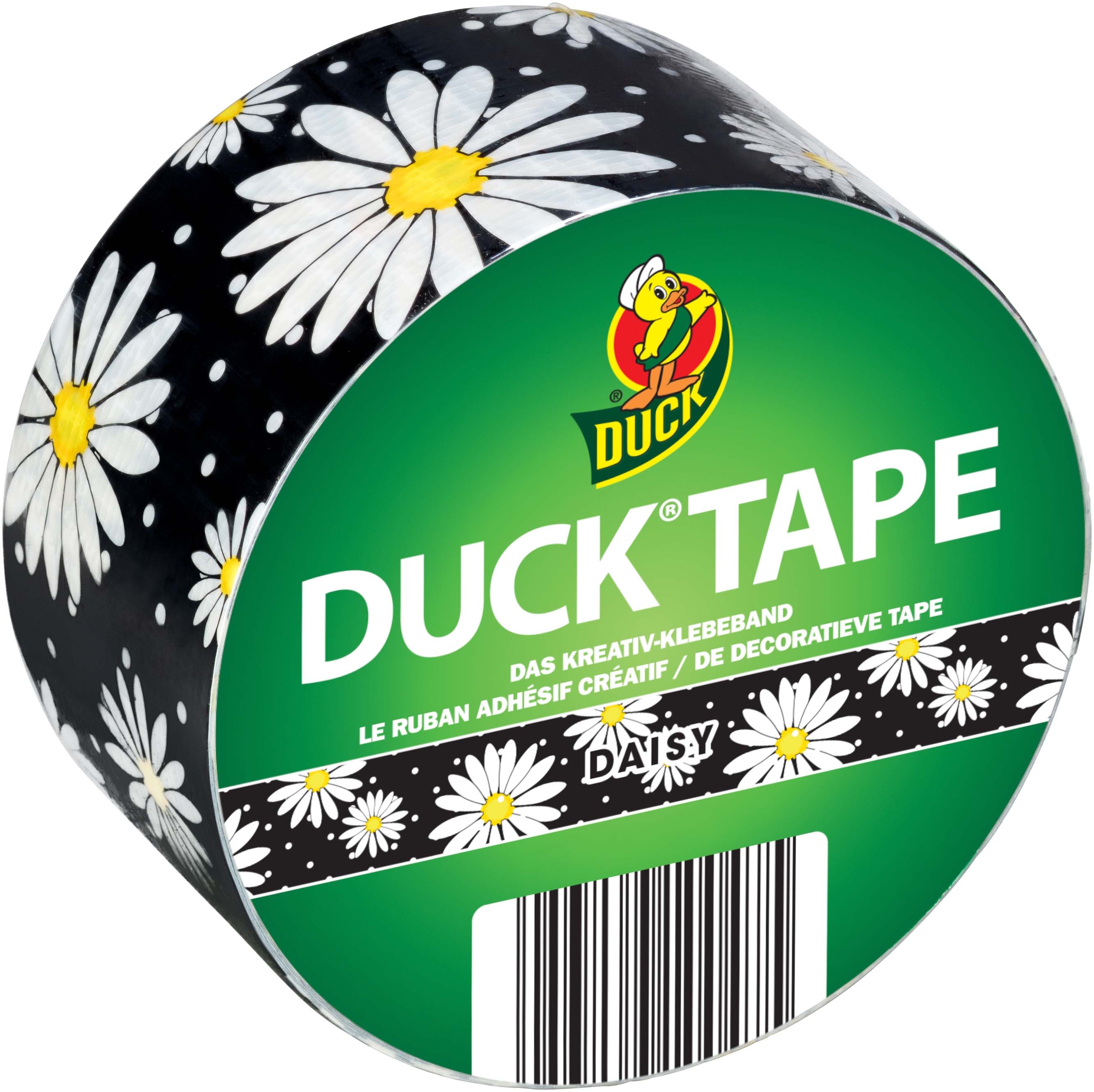 Duck tape design 48mm x 9.1 meter  Daisy