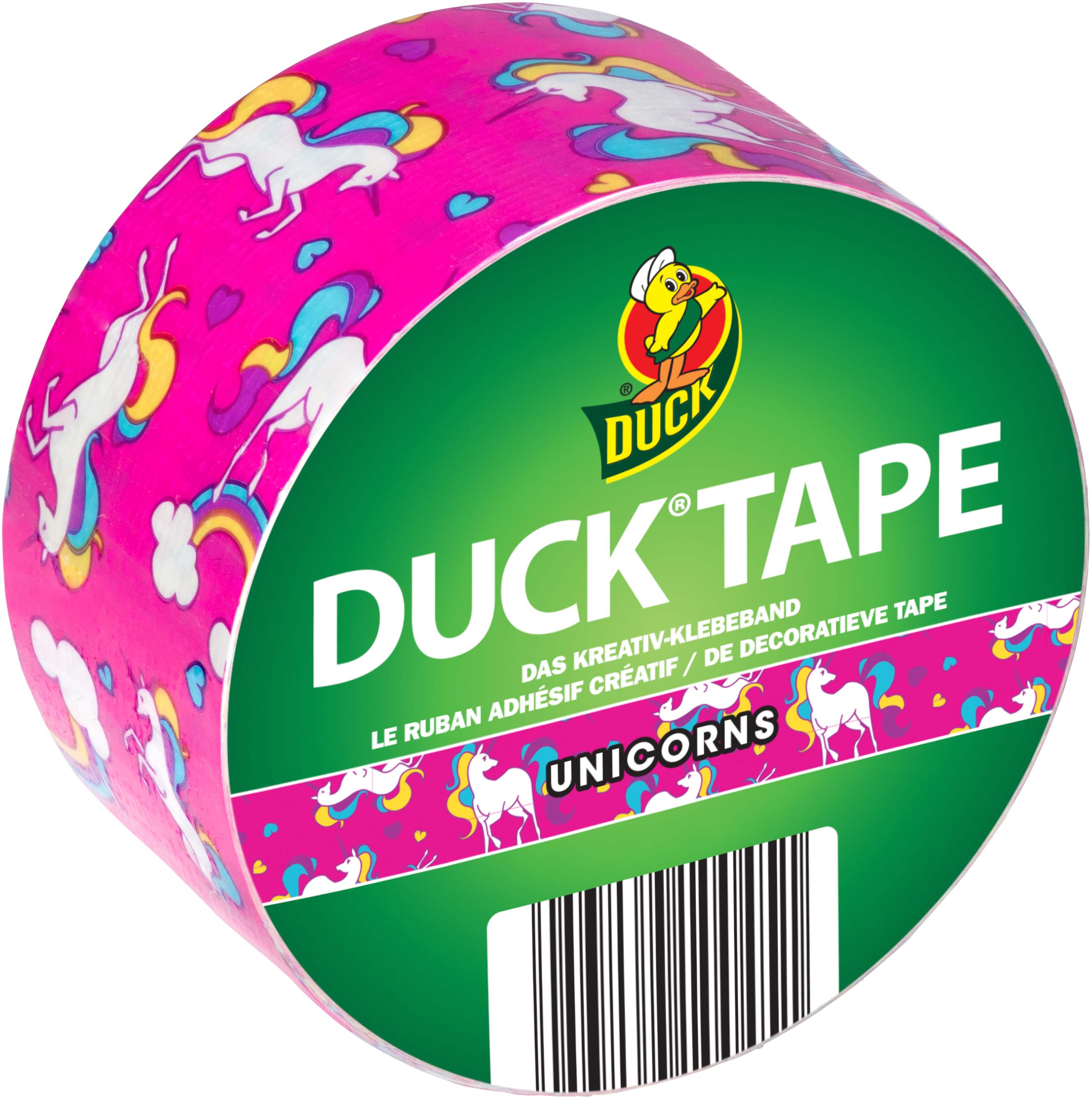 Duck tape design 48mm x 9.1 meter Unicorns