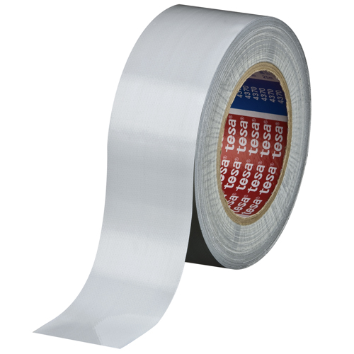 tesa 4370 Duct tape 8 weken UV-bestendig (70mesh) 25mm x 25 meter Wit
