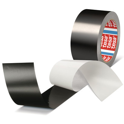 tesa 50577 Aluminium tape (85μm) 50mm x 25 meter Mat Zwart