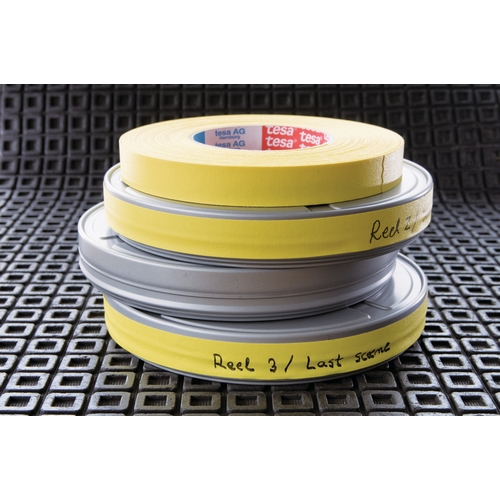 tesa 4671 Duct tape topkwaliteit (120 Mesh) 19mm x 25 meter Fluor Geel