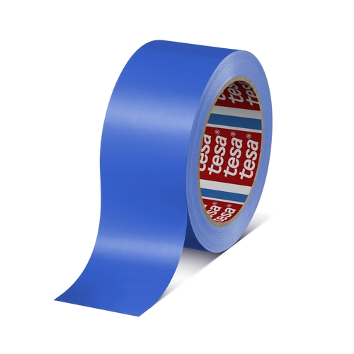 tesa 60404 PVC verpakkingstape (-/67µm) 50mm x 66 meter Blauw