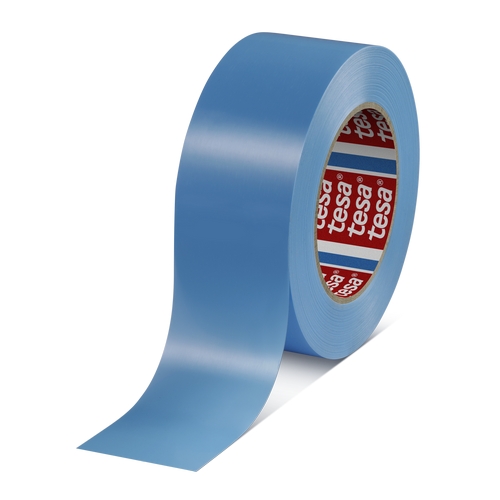 tesa 64284 PP strapping tape (0.11mm) vlekvrij 50mm x 66 meter Licht Blauw