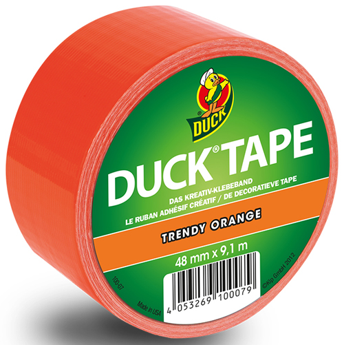 Duck tape uni 48mm x 9.1 meter Trendy Orange