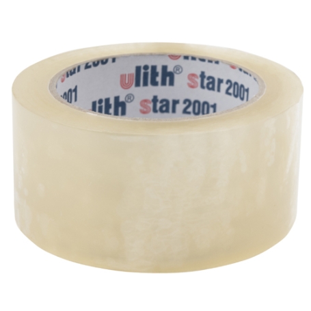 1350A PP AC hoogwaardig verpakkingstape low noise (35/63µm) 50mm x 66 meter Transparant