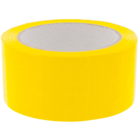 4217 PVC verpakkingstape (32/52µm) 50mm x 66 meter Geel