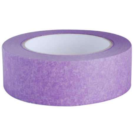 2302 Afplaktape crêpe papier 38mm x 50m Paars