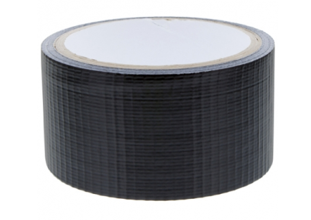 3034 Duct tape sterk klevend (26 mesh) 50mm x 10 meter Zwart