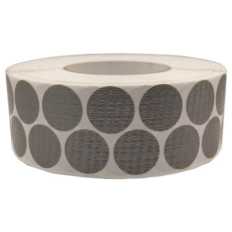 3093 Ducttape rondjes (27 mesh) Ø 30mm Grijs 4000/rol