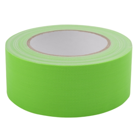 3028 Duct tape hoogwaardig (70 Mesh) 50mm x 25 meter Fluor Groen
