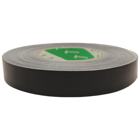 3344 Ducttape Nichiban (80 mesh) 25mm x 50m Zwart