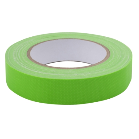 3028 Duct tape hoogwaardig (70 Mesh) 25mm x 25 meter Fluor Groen