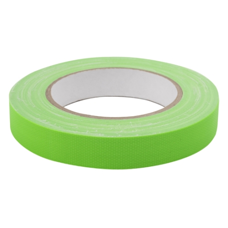 3028 Duct tape hoogwaardig (70 Mesh) 19mm x 25 meter Fluor Groen