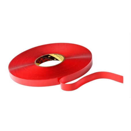 3M 4910 Dubbelzijdig VHB tape 1.0mm x 9mm x 33 meter Transparant