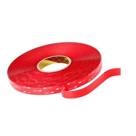 3M 4915 Dubbelzijdig VHB tape 1.5mm x 19mm x 25 meter Transparant