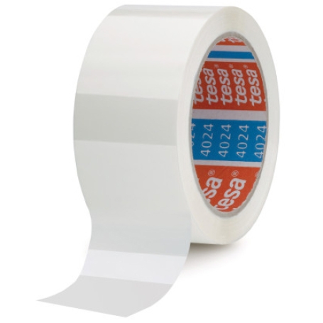 tesa 4024 PP acrylic silent (28/52µm) 50mm x 66 meter Wit
