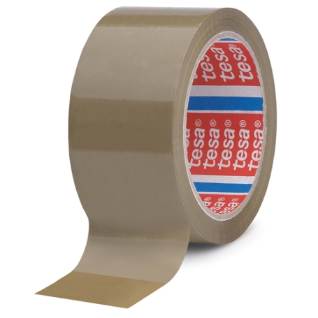tesa 4089 PP verpakkingstape noisy (28/46µm) 48mm x 100 meter Bruin