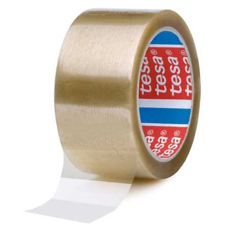 tesa 4089 PP verpakkingstape noisy (28/46µm) 50mm x 66 meter Transparant