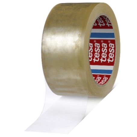 tesa 4101 Hydraatcellulose verpakkingstape (51µm) 50mm x 66 meter Transparant
