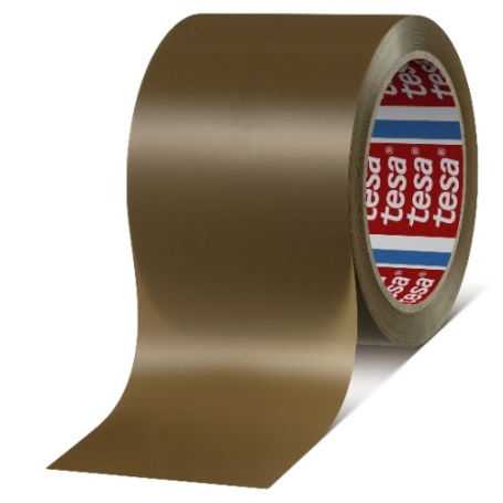 tesa 4120 PVC verpakkingstape (49µm) 75mm x 66 meter Bruin