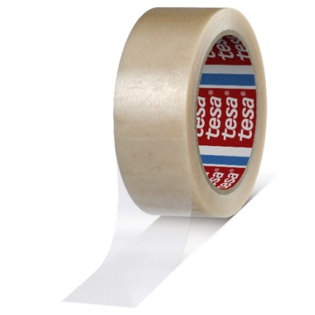 tesa 4120 PVC verpakkingstape (49µm) 38mm x 66 meter Transparant