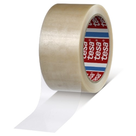 tesa 4120 PVC verpakkingstape (49µm) 50mm x 66 meter Transparant
