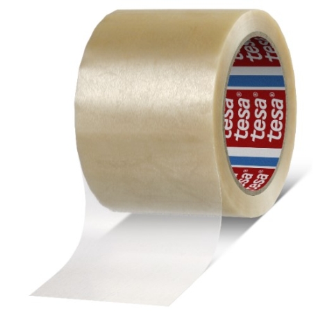 tesa 4120 PVC verpakkingstape (49µm) 75mm x 66 meter Transparant