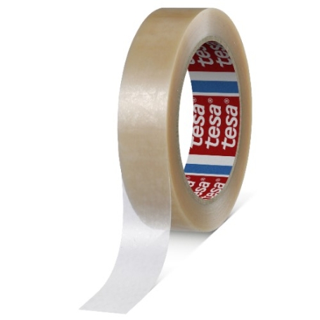 tesa 4124 PVC verpakkingstape (65µm) 25mm x 66 meter Transparant