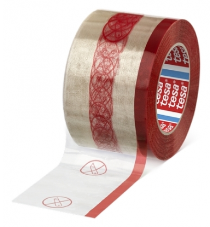 tesa 4190 PP verpakkingstape voor openen zonder mes (28/45µm) 50mm x 66 meter Transparant