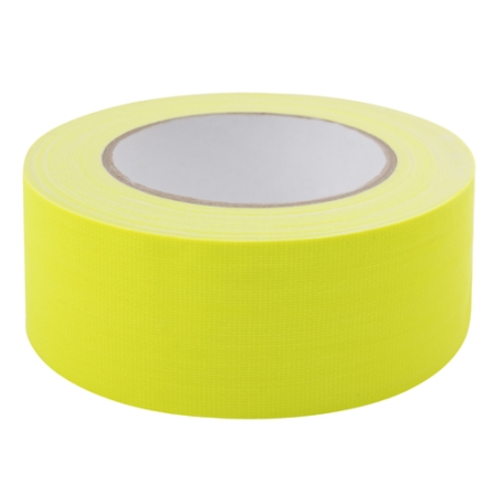 3027 Duct tape hoogwaardig (70 Mesh) 50mm x 25 meter Fluor Geel