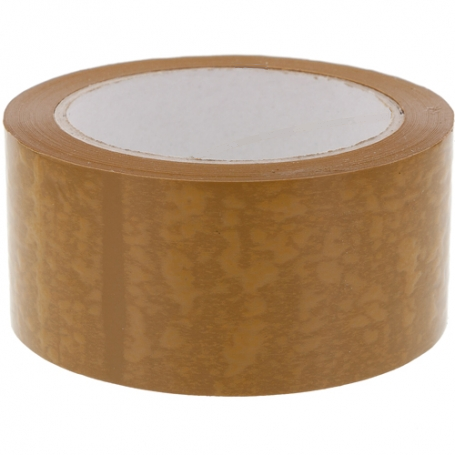 4212 PVC verpakkingstape (32/52µm) 50mm x 66 meter Bruin