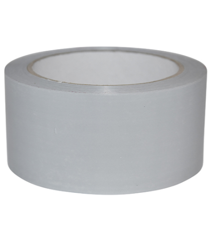 4213GR PVC verpakkingstape (32/52µm) 50mm x 66 meter Grijs