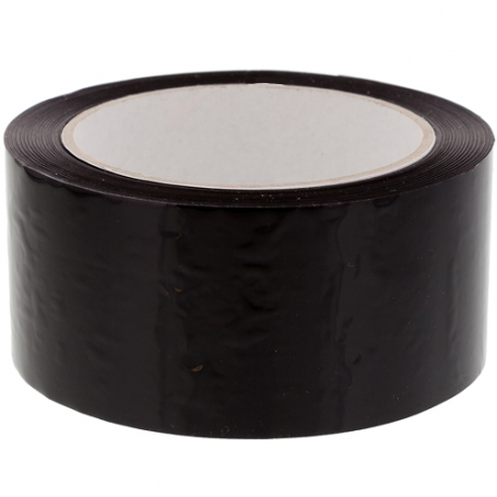 4214 PVC verpakkingstape (32/52µm) 50mm x 66 meter Zwart