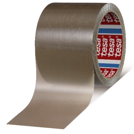 tesa 4280 PP verpakkingstape noisy (25/42µm) 75mm x 66 meter Bruin