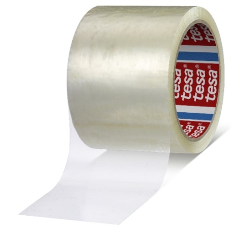tesa 4280 PP verpakkingstape noisy (25/42µm) 75mm x 66 meter Transparant