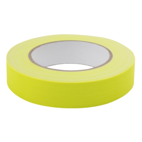 3027 Duct tape hoogwaardig (70 Mesh) 25mm x 25 meter Fluor Geel