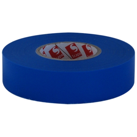 4316 PVC isolatietape 19mm x 33 meter Blauw