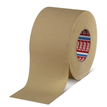 tesa 4319 Aplaktape papier voor krommingen 100mm x 50 meter