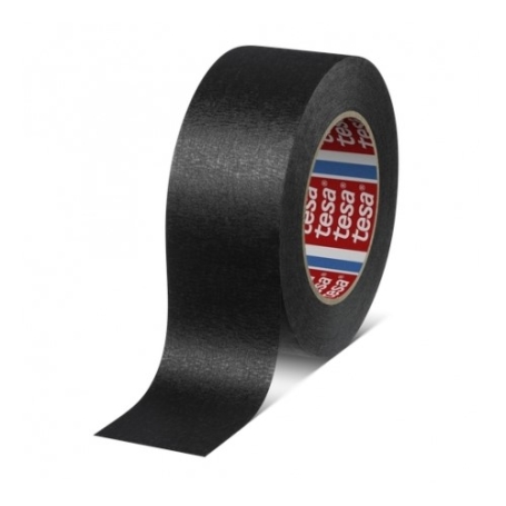 tesa 4328 Afplaktape papier voor div. oppervlakken 38mm x 50 meter Zwart