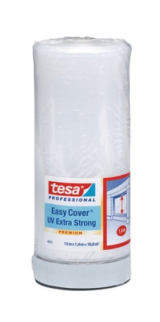 tesa 4373 Duct tape (UV-bestendig) met afdekfolie 1400mm x 12 meter