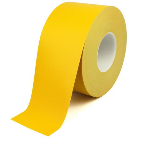 4617L PVC vloermarkeringstape extra sterk 100mm x 30m met liner Geel