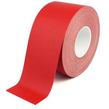 4619L PVC vloermarkeringstape extra sterk 100mm x 30m met liner Rood