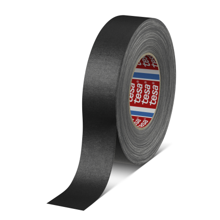 Tesa 4661 Duct tape universeel (148 Mesh) 38mm x 50 meter Zwart
