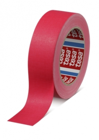 Tesa 4671 Duct tape topkwaliteit (120 Mesh) 38mm x 25 meter Fluor Roze
