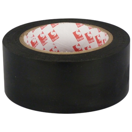 4684 PVC vloermarkeringstape 50mm x 33 meter Zwart