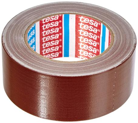 Tesa 4688 Duct tape universeel (55 Mesh) 50mm x 25 meter Bruin
