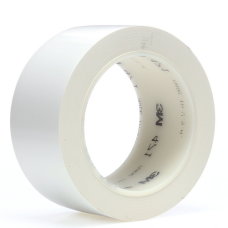 3M 471 Hoogwaardig PVC vloermarkeringstape 50mm x 33 meter Wit