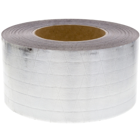 5182 Aluminium tape kraft vezelversterkt 75mm x 50 meter met liner