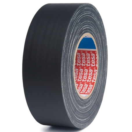 Tesa 53799 Duct tape topkwaliteit 50mm x 50 meter Zwart